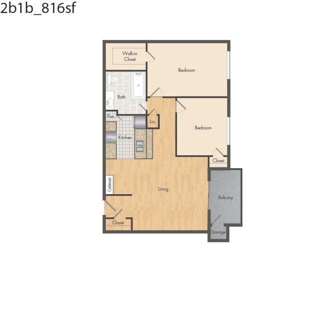 Floorplan - Timbercreek Apartments