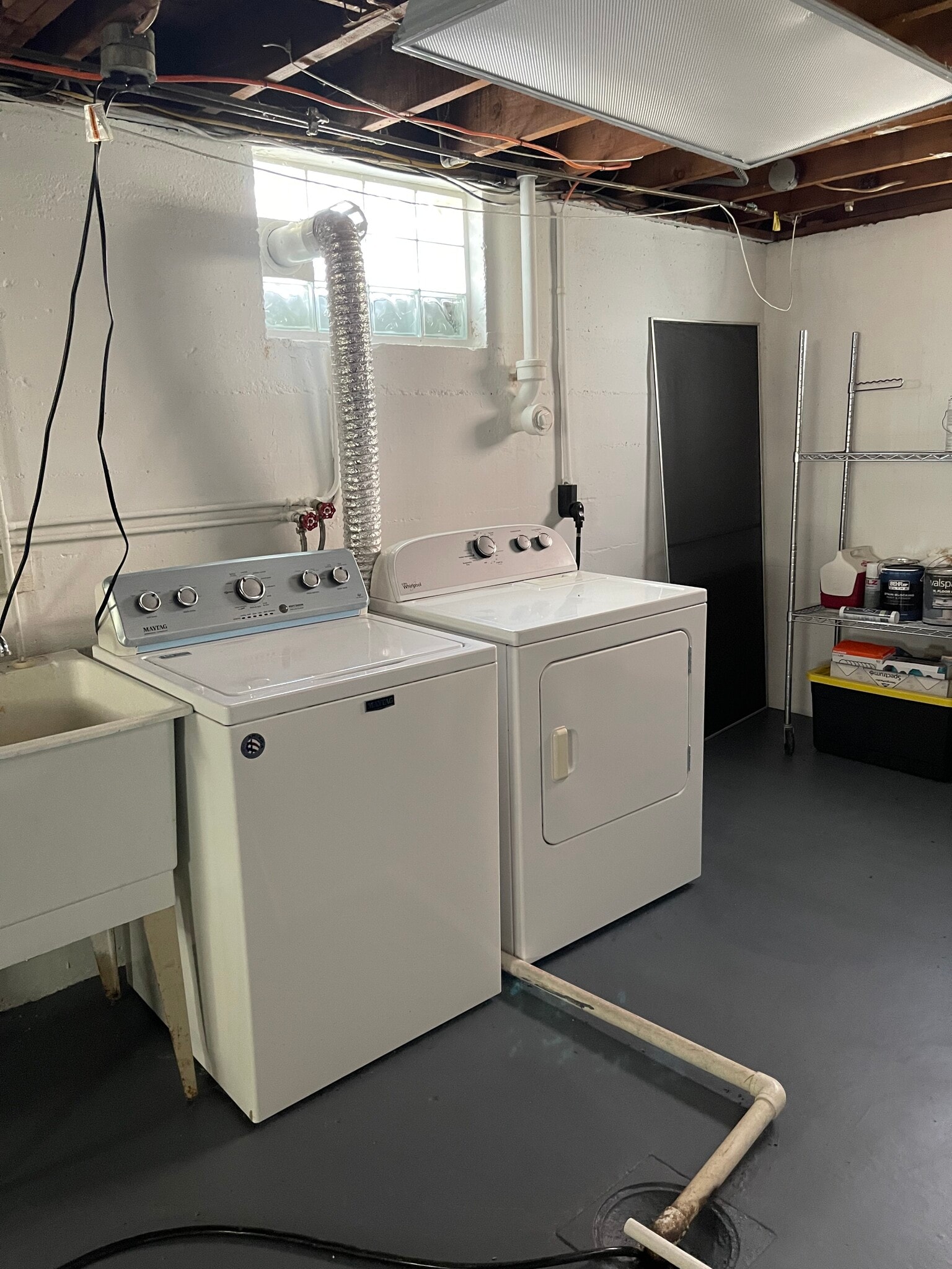 Downstairs laundry - 1411 Falcon Dr
