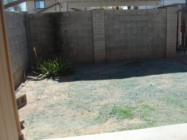 Rear Yard - 121 E 14th Pl