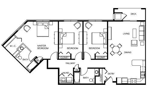 Floorplan - Powers Ridge Condominiums