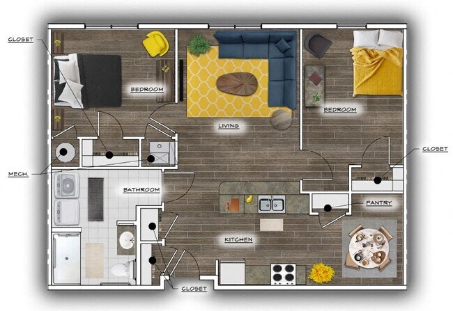 Floorplan - Jenkins Lofts