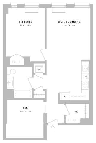 Floorplan - The Hazel Jersey City