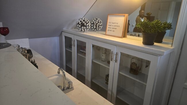 built-in cabinet - 6024 S Mansfield Ave