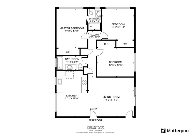Floorplan - 12236 Manor Dr.
