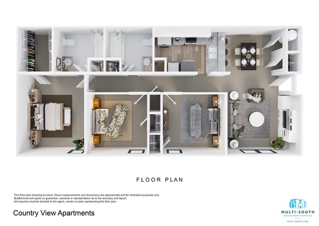 3br2b.jpg - Country View Apartments