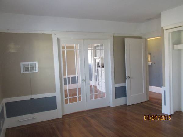 French Doors Separate Rooms - 2318 Brooks Ave