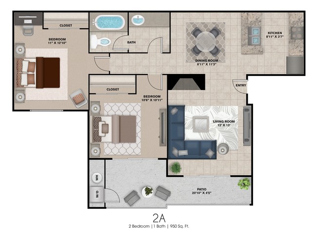 Floorplan - Villa de Cortez