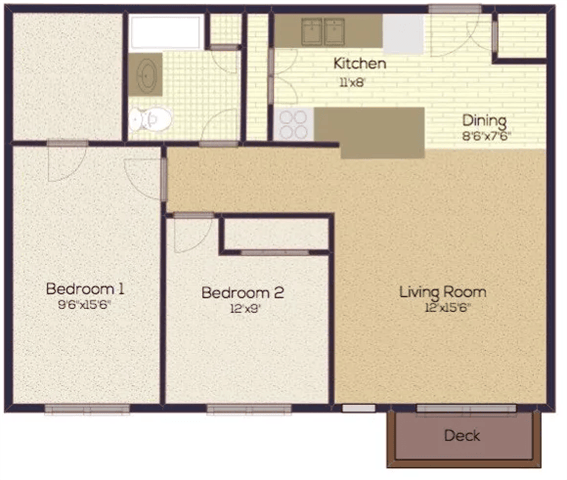 Floorplan - Oakland Pointe