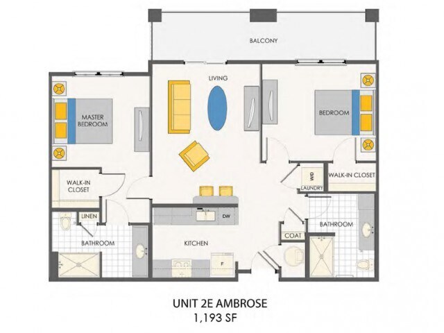 The Ambrose | 2 bed / 2 bath - The Sovana at Stuart