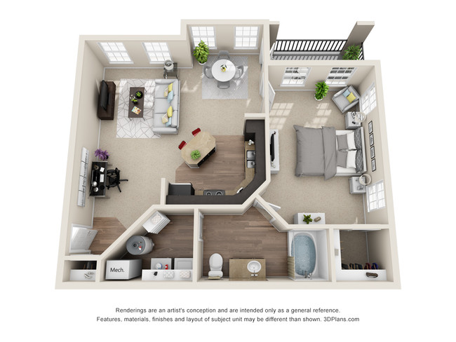 Floorplan - The View at Polaris