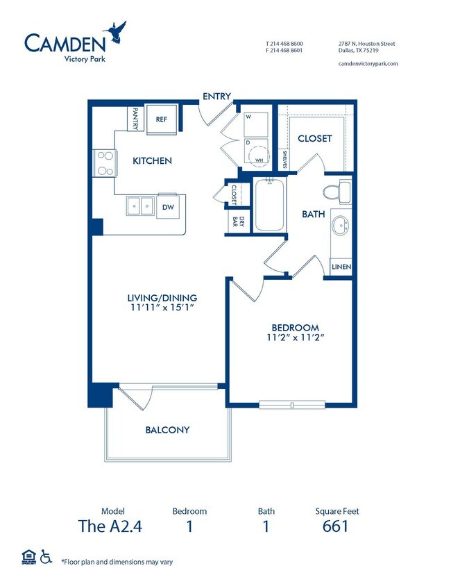 Floorplan - Camden Victory Park