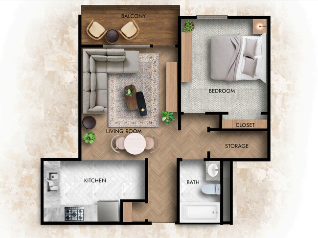Floorplan - Maryville Gardens Apartments