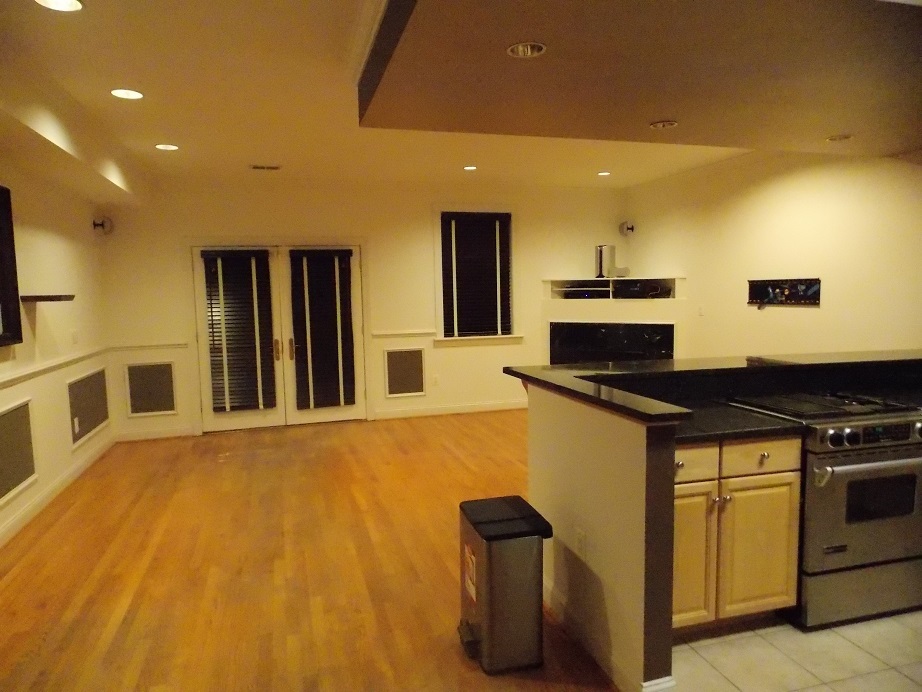 Family Room with Fireplace - 1619 12th St NW