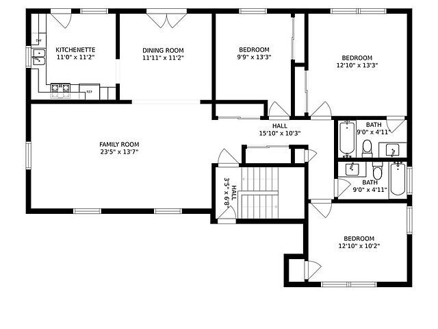 Floor Plan - 140 Arlington Ave