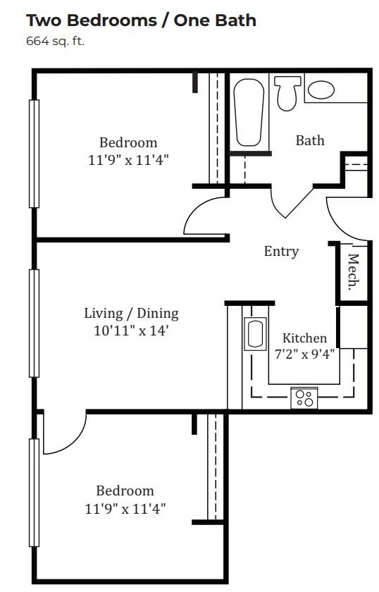 Floorplan - The Devonshire- A Retirement Community