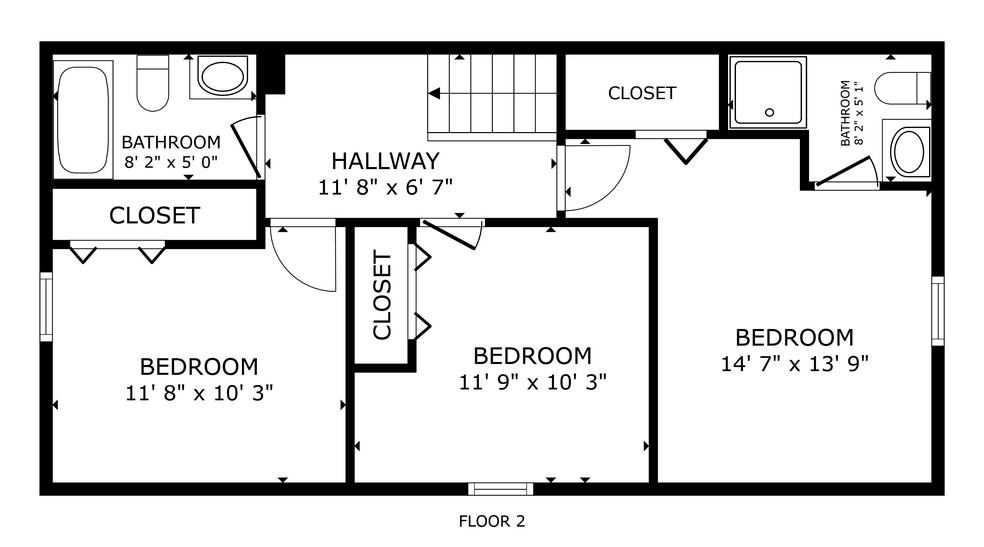 2nd Floor - 1341 Luke Ln
