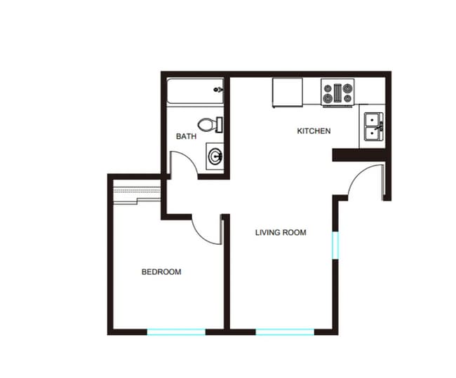 Floorplan - Alder Apartments