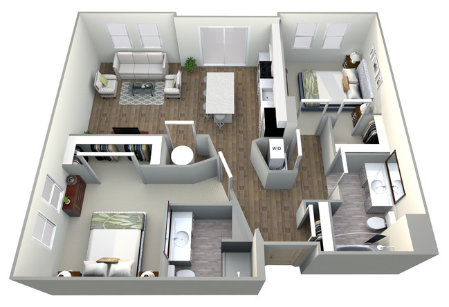 Floorplan - The Huntington