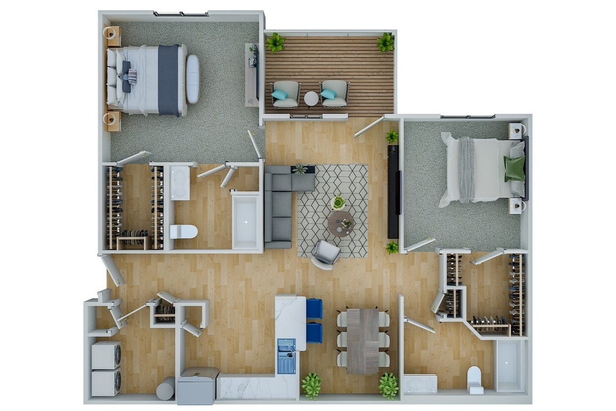 Winding Springs Apartments and Townhomes 1101 Nicholas St