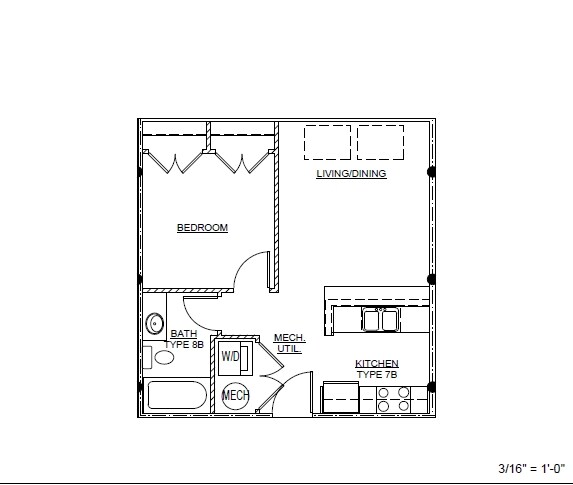 1BR/1BA - Cliffs Edge Lofts