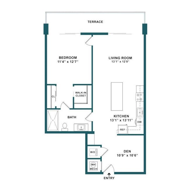 Floorplan - Slate Hallandale Beach