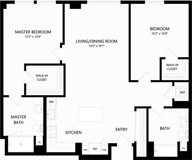 Floorplan - Huxley