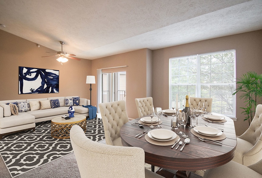 Living Room - Westport on the Lake