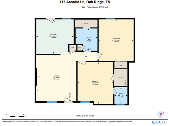 Floor Plan - 117 Arcadia Ln