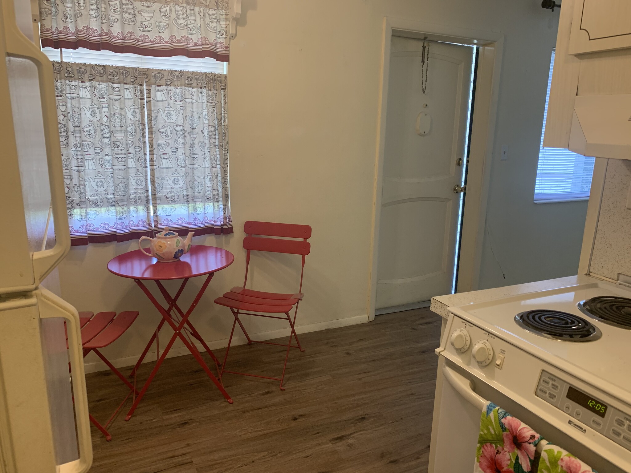 Part of the kitchen. Brand new flooring - 6266 1st Ave S