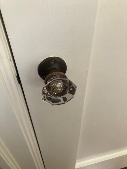Original door knob - 1959 N Catalina St