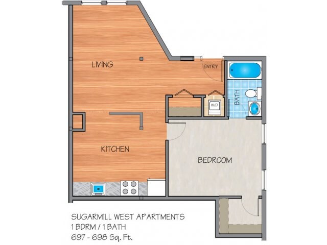 One Bedroom Lake Front - Sugarmill West