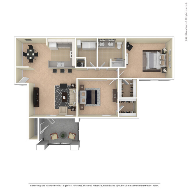 Floorplan - Adrian on Riverside