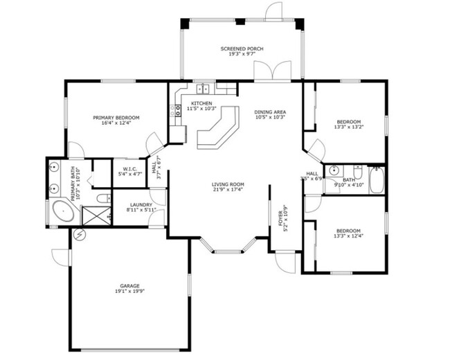 Building Photo - Beautiful 3/2/2 with Screened Porch & Larg...