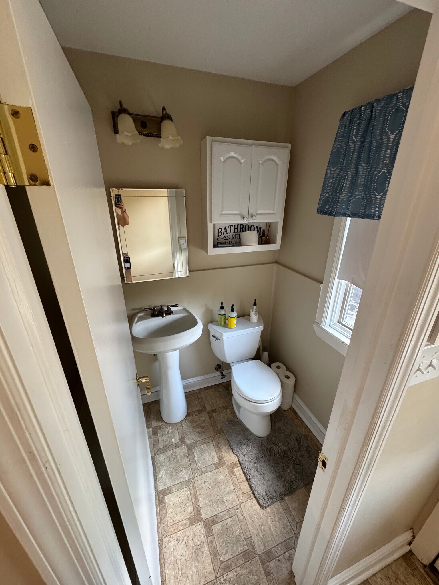 1/2 bath first floor - 130 Chews Landing Rd