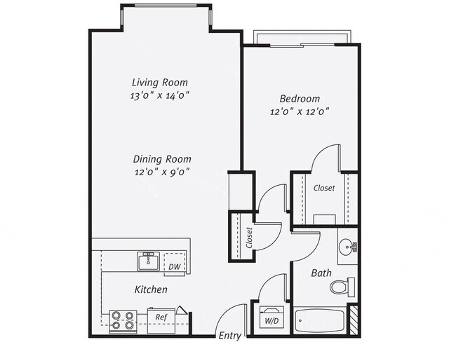 Floorplan - Wes on Western