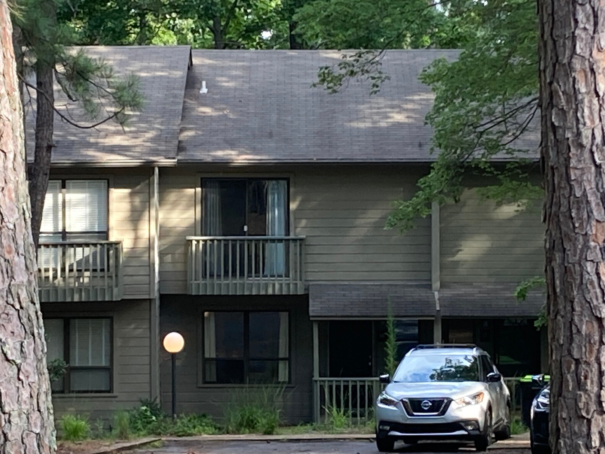 View of back deck, and small balcony off of bedroom. - 185 Eagle Peak Cir