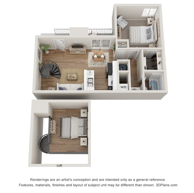 Floorplan - The Alpine Apartments