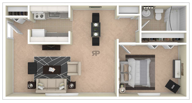 Floorplan - The Dorchester.