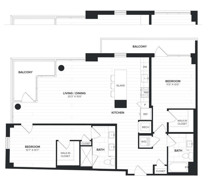 Floorplan - The Milton