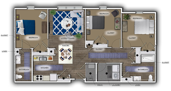 Floorplan - Seven45 Stocking