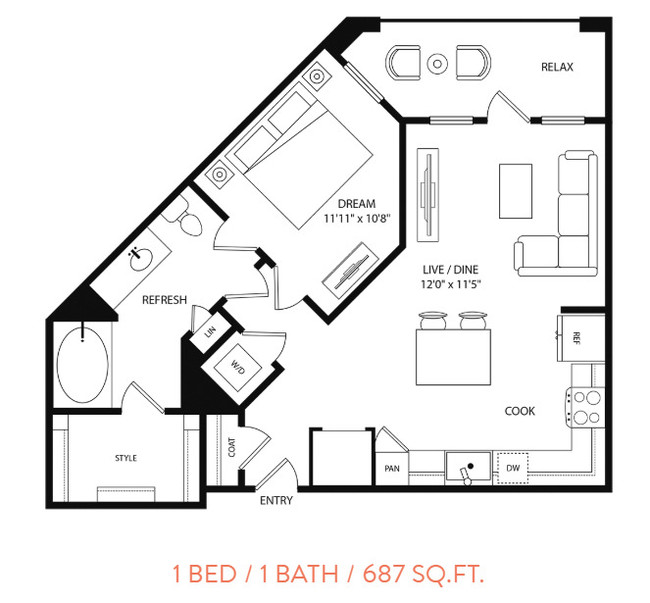 Floorplan - Tessa at Katy