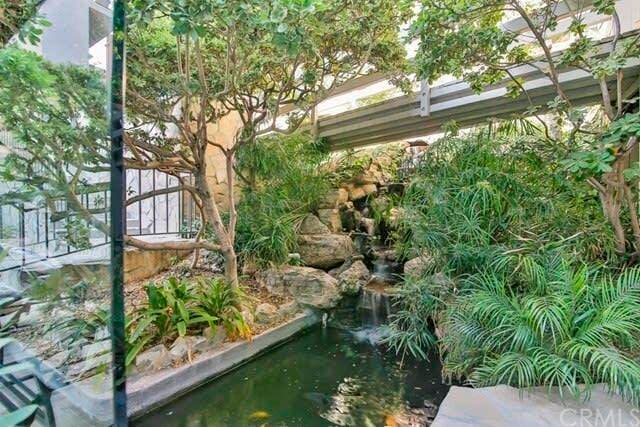 Waterfall and Koi Pond - 1440 Veteran Ave