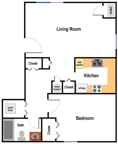 1BR/1BA - Policy Brook Estates