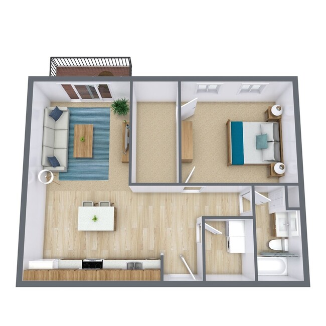 Floorplan - Oak Court