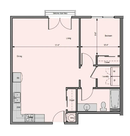 1 Bedroom - Calypso North