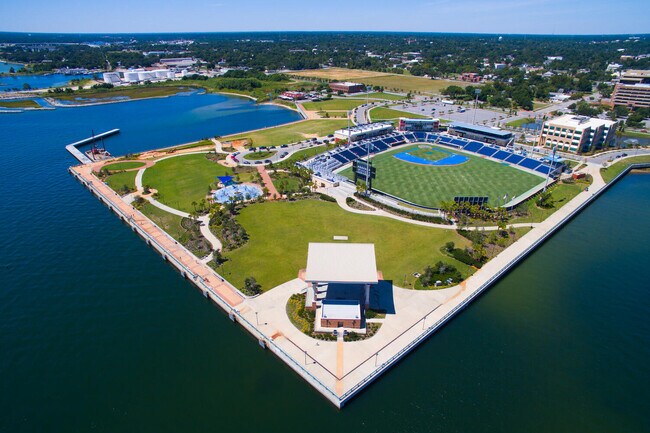 Down the street from Blue Wahoos Stadium - 714 W Main St