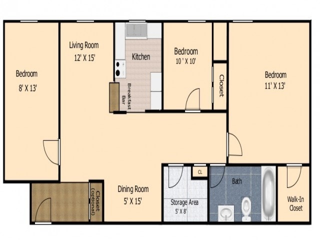 3 Bedroom - Cranberry Run