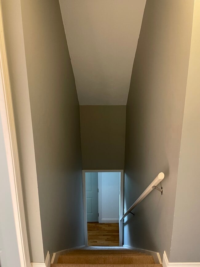 Stairway to upstairs bathroom and bedrooms - 6962 Adaside Dr SE