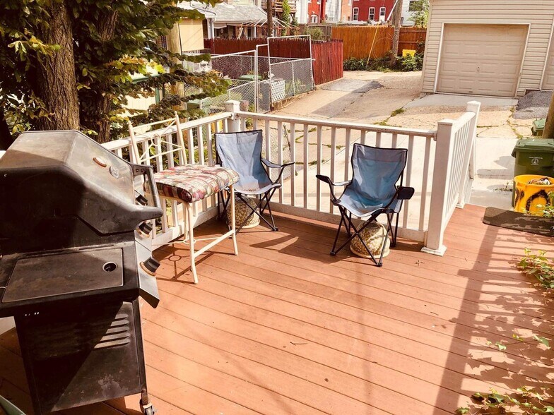 Back porch - 701 W 37th St