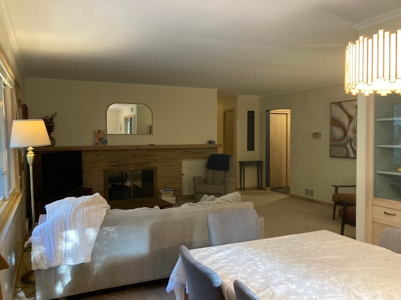 View from dining room with dining room built-in - 8511 W Wisconsin Ave